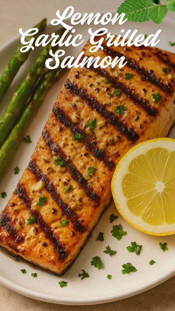 Lemon-Garlic-Grilled-Salmon